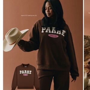 PARKE Dallas Brown Sweatshirt